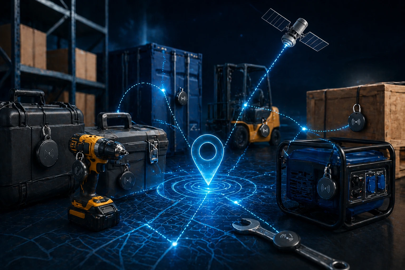 COMO O RASTREAMENTO DE EQUIPAMENTOS E FERRAMENTAS ESTÁ REVOLUCIONANDO A INDÚSTRIA MUNDIAL