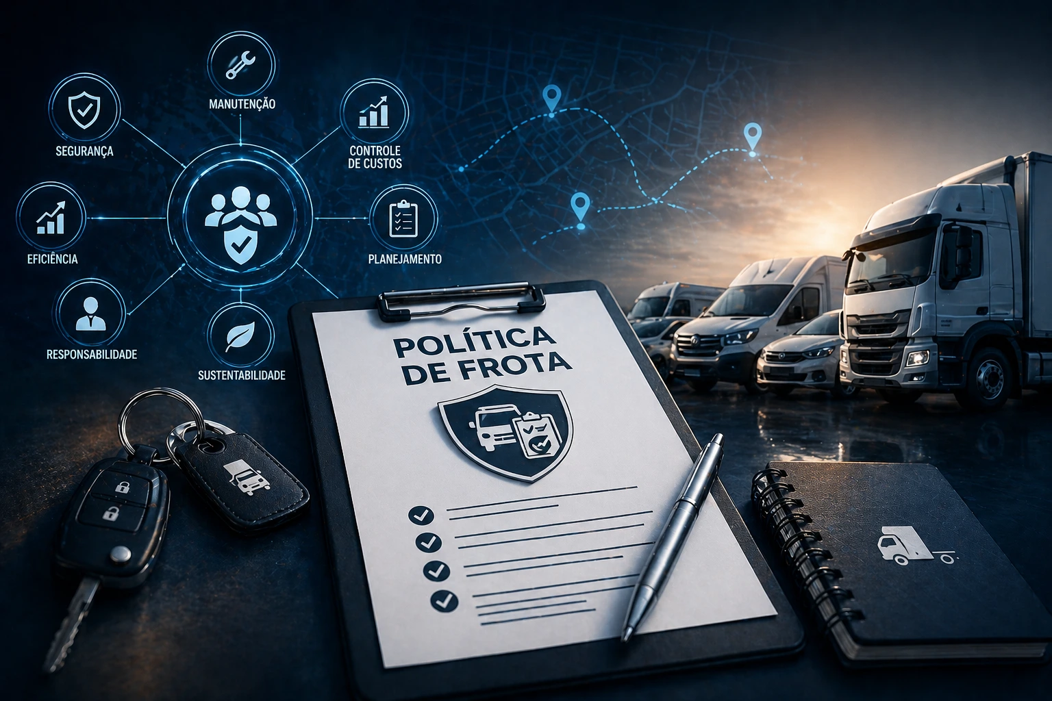 A Importância de uma Política de Frota Eficiente para sua Empresa